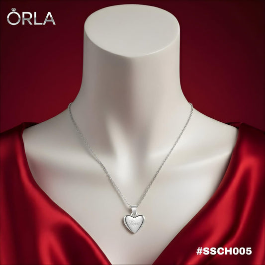 Heart Locket Necklace SS