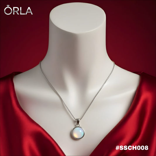 Moon Pendant Necklace